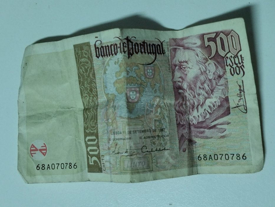 Nota de 500 escudos de 1997