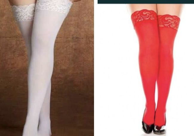 2 pary pończoch rozmiar 8 - grubość 60 DEN