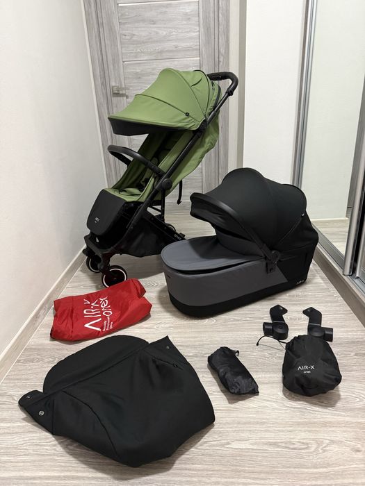Коляска  2в1  Anex Air-X +люлька +аксесуари