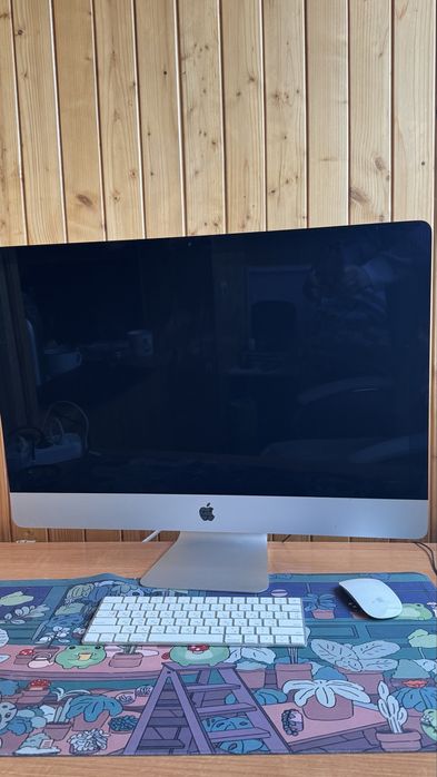 Apple iMac (Retina 5K, 27 дюйм., 2019 г. 1ТБ) з клавіаткрою та мишкою