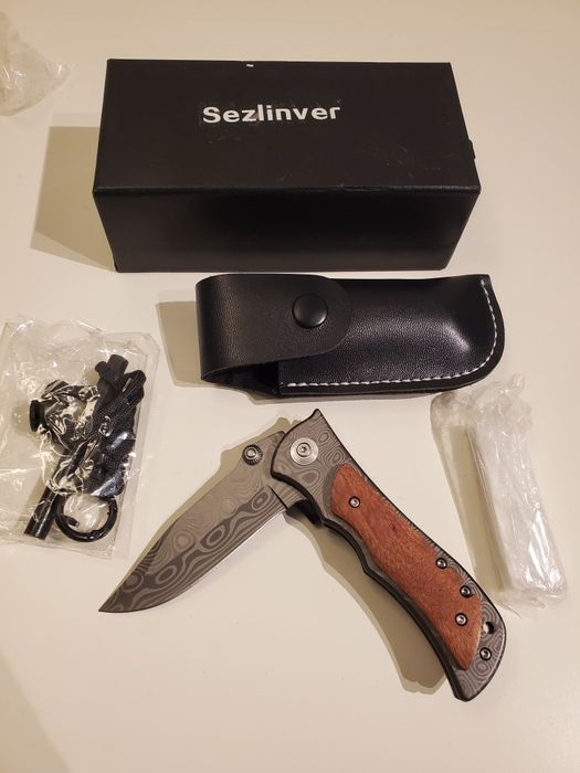 Nóż taktyczne z krzesiwem Sezliver