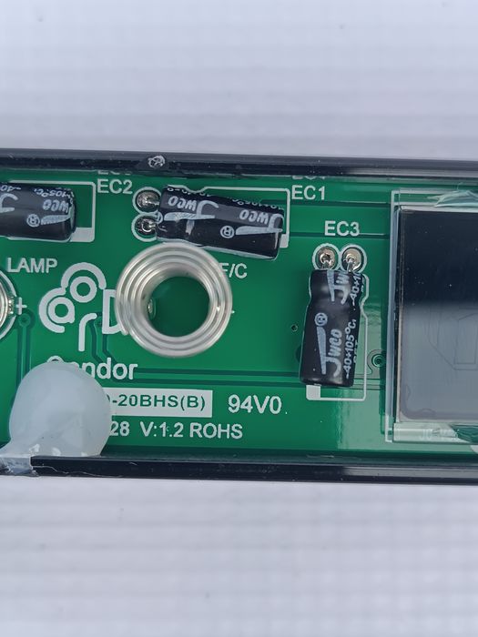 Elektronika sterowanie i wyświetlacz do lodówki Klarstein Bellevin 8