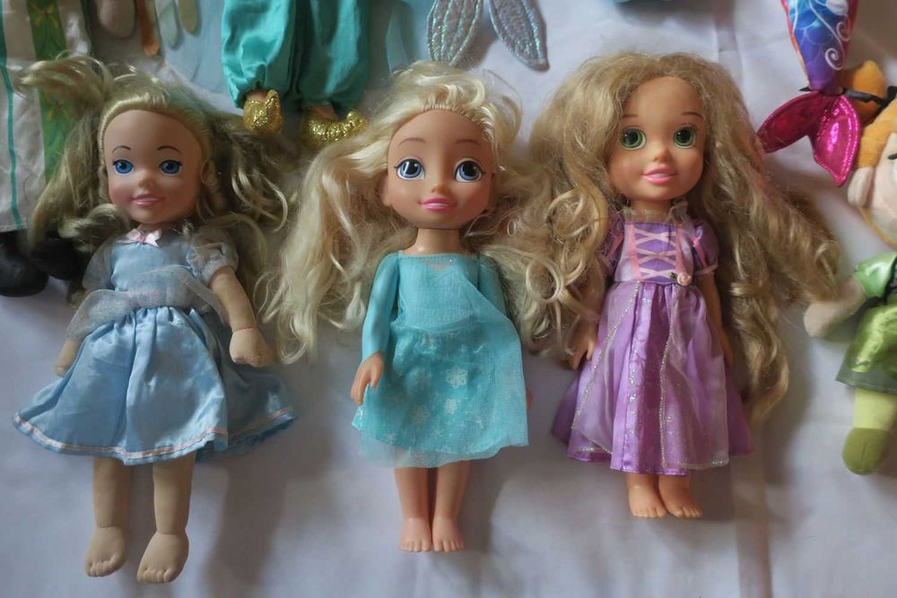 Lalka Anna Elsa Kraina Lodu Syrenka Arielka Jasmina Roszpunka