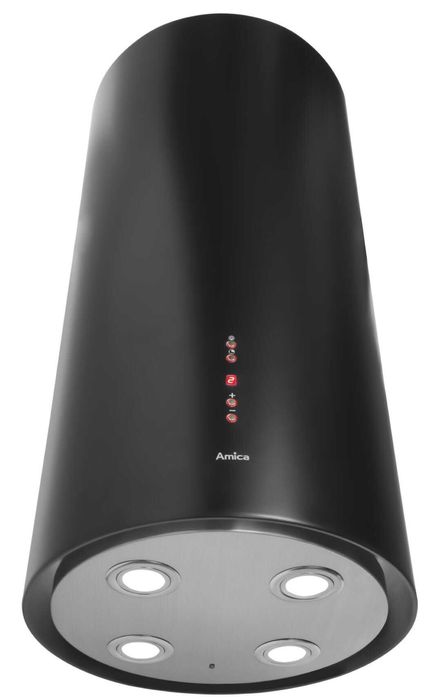 Okap AMICA OKC4441BO Czarny 665m3/h 60dB klasa B