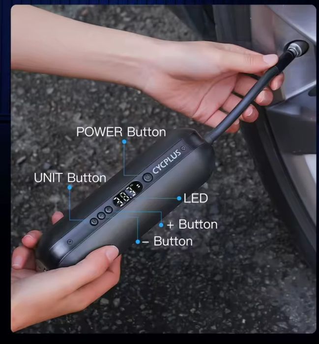 Насос CYCPLUS A2  power bank фонарик