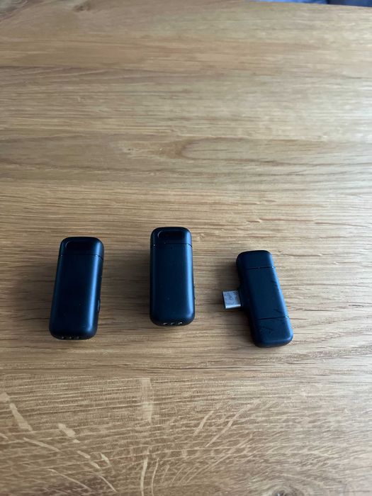 Bezprzewodowy mikrofon do telefonu – NOWY, pełen zestaw!