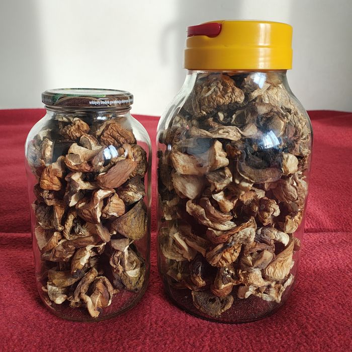Suszone borowiki,prawdziwki i koźlarze  20 złotych/100 gram