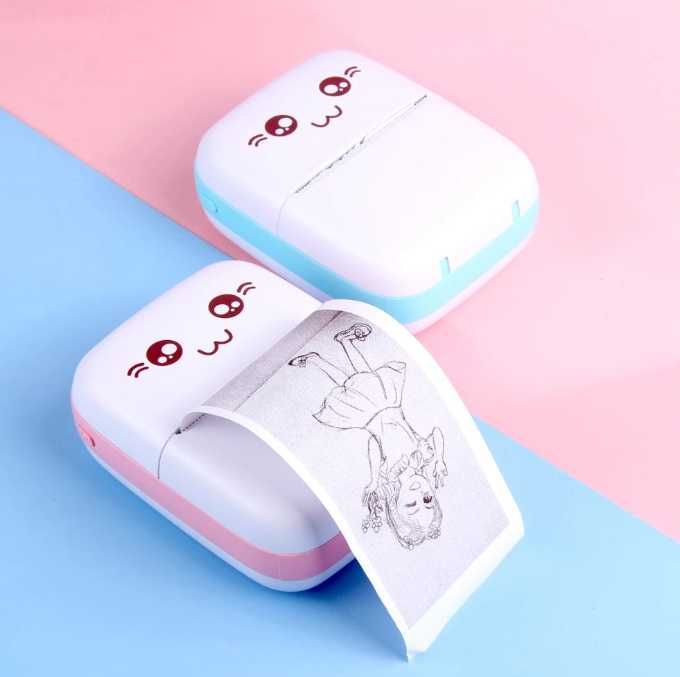 Mini Thermal Printer Bluetooth+ Pack with 13 Rolls NEW FREE SHIPPING64584993004290120