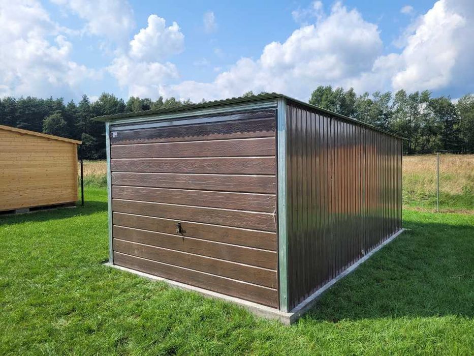 Garaż blaszany 3x5 Garaż blaszak na budowe wymiar Schowek 2x3 5x7 6x5