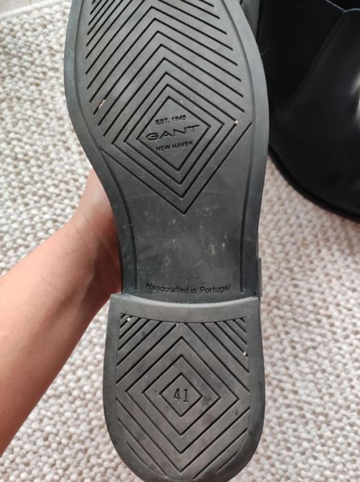 Czarne botki sztyblety GANT 41  buty damskie