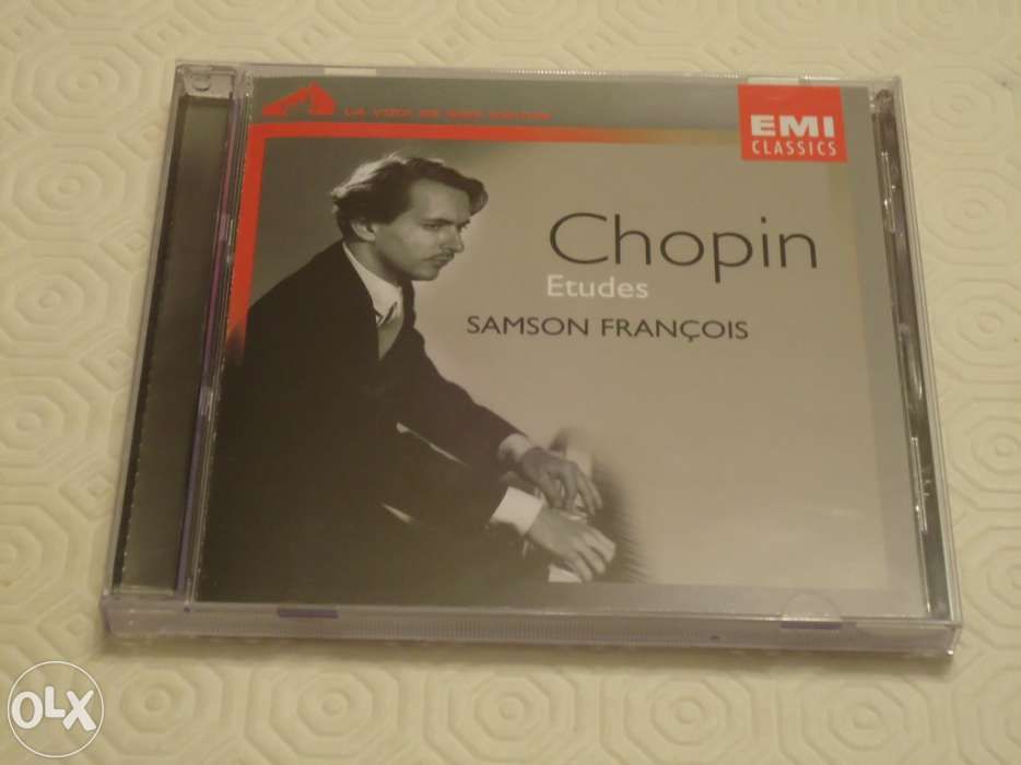 Cd chopin etudes por "samson francois"