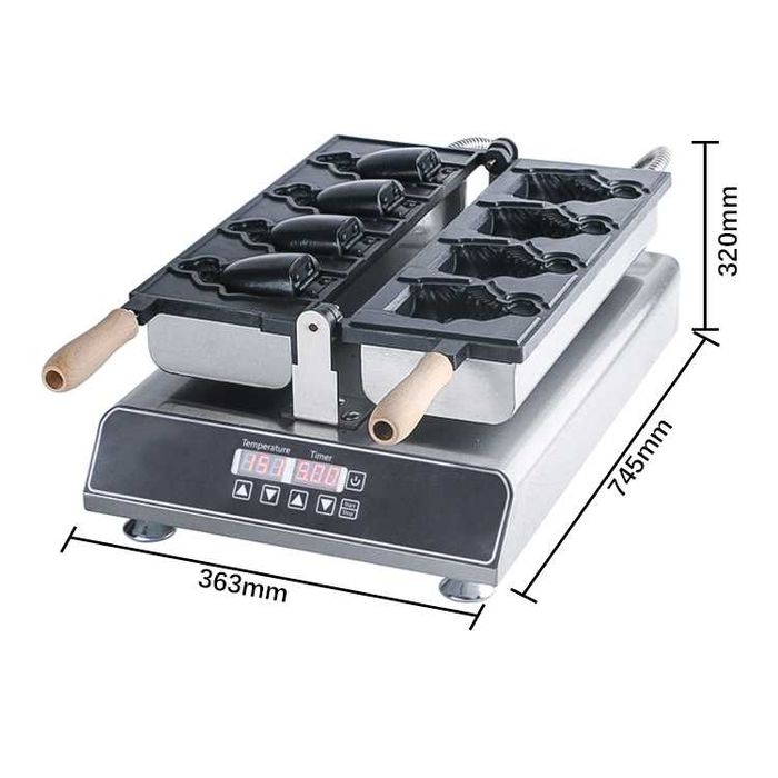 Gofrownica Taiyaki rybka waffle fish GL-DY01-D CUKUS