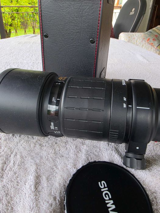 Obiektyw Sigma 300mm f/4 APO Tele Macro | Stan Kolekcjonerski | Futerał