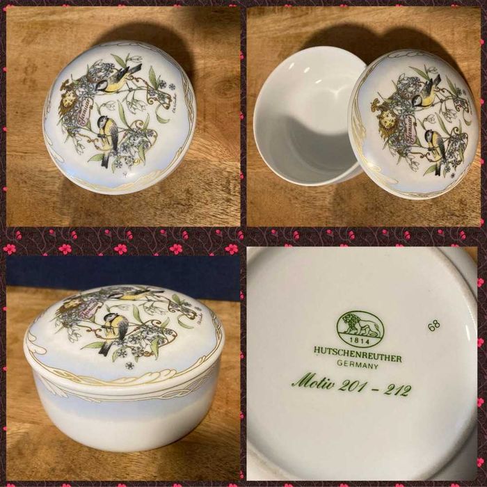 Шкатулка фарфоровая Rosenthal Ларчик Скринька Фарфор Ларец