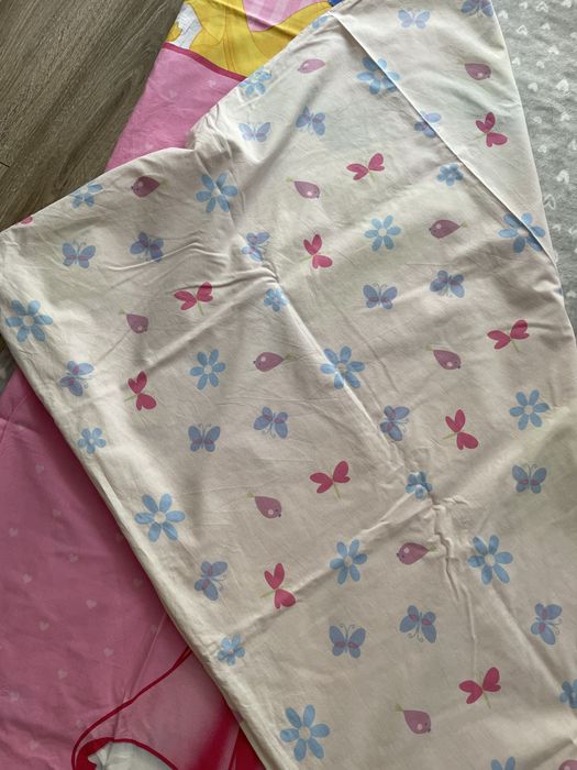 Pościel poszwa 129x190 księżniczki disney bawełna bdb