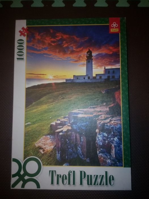 Puzzle 1000 elementów trefl krajobraz latarnia