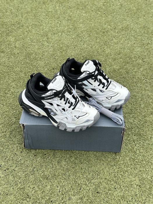 ‼️Кросівки Balenciaga Track2 Black 36/45 Чорно-білого кольору