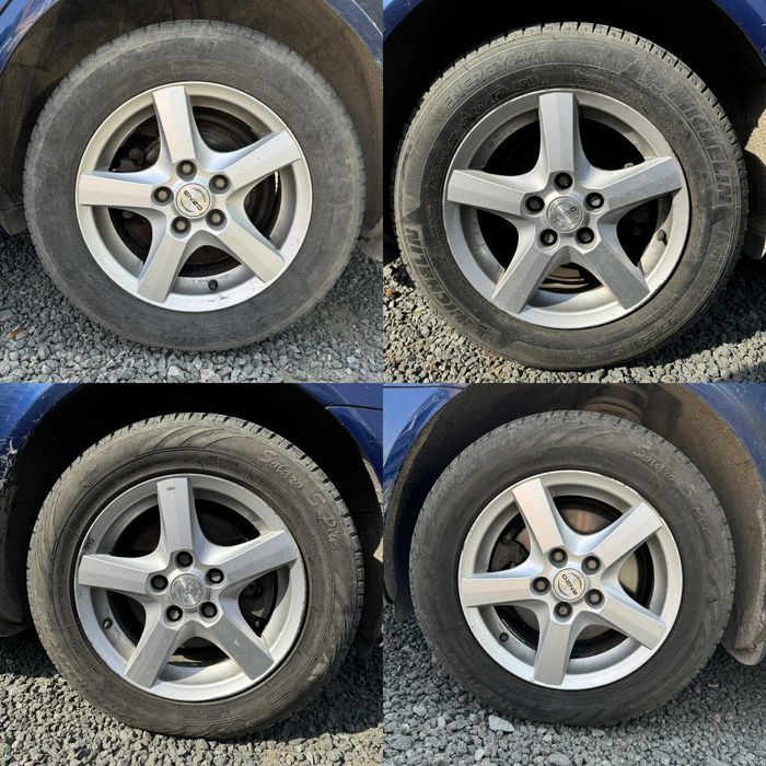 Диски з гумою колеса ENZO W R15 5x112 6.5J ET38 VW Skoda Audi