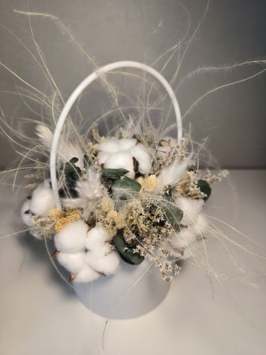 Натуральні свічки. Інтер'єрний вінок. Дідух. Букет із сухоцвітів