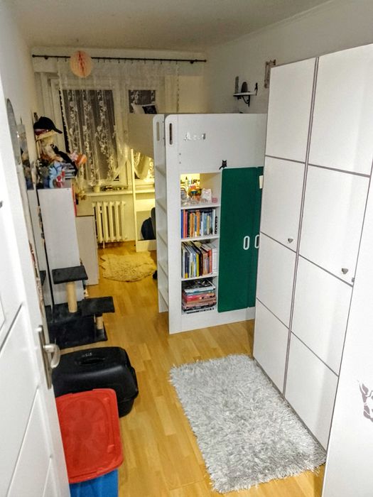 Przestronne 59 m² na 1 piętrze + balkon + piwnica – bez pośredników