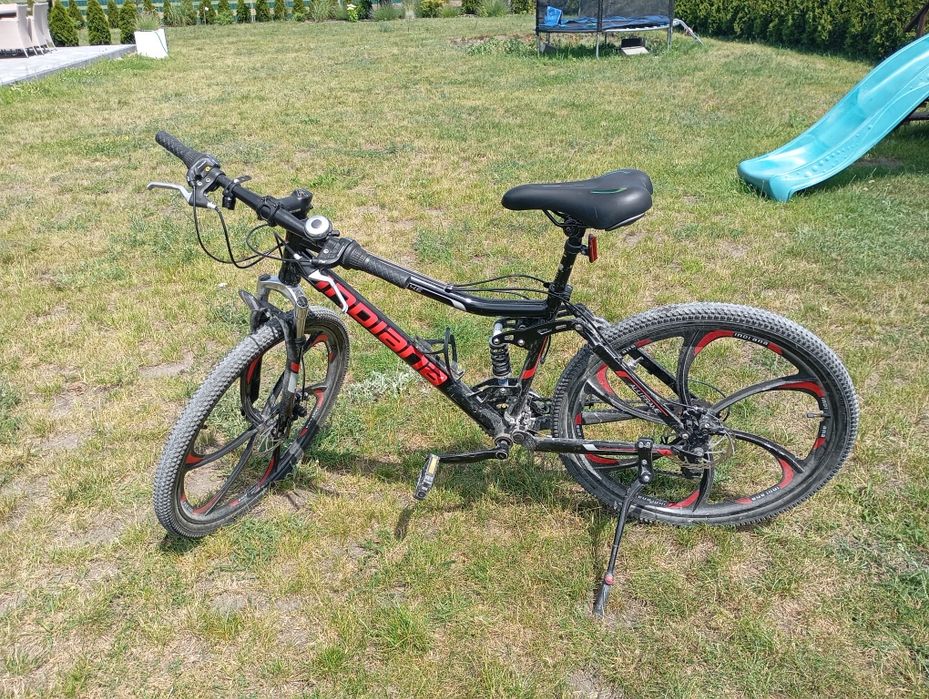 Rower używany jeden sezon  bardzo  dobrym stanie  rower zostanie umyty