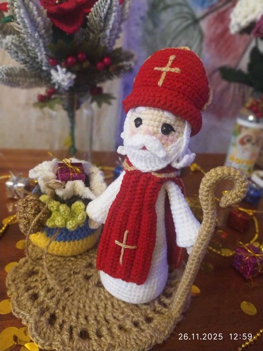 Святий Миколай 17,5 см під замовлення