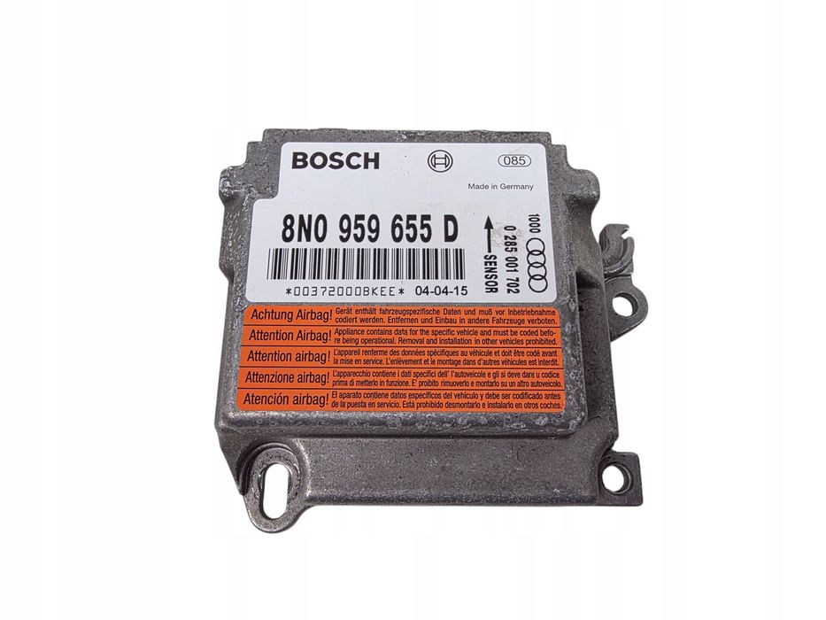 audi tt moduł sensor poduszki airbag org. 8n0959655d