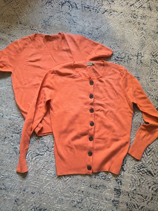 Komplet damski z merino i kaszmirem 38