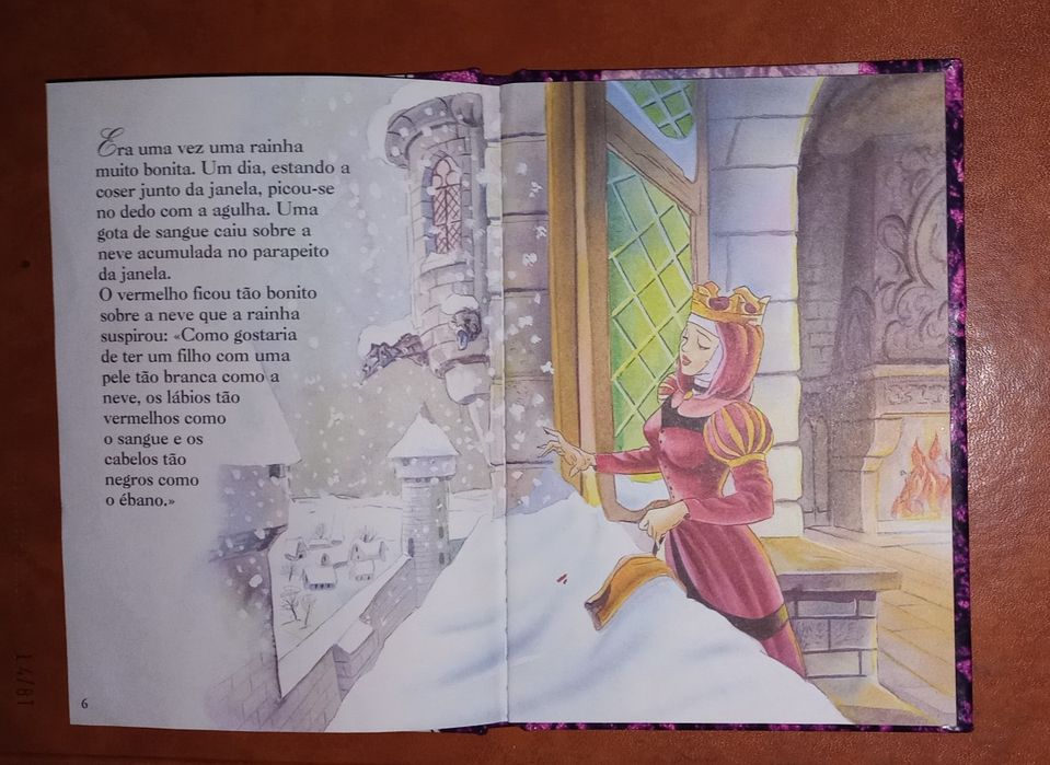 A Branca de Neve. Livro infantil
Livro infantil