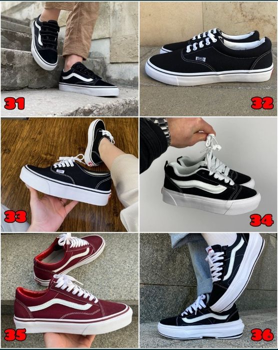 БЕЗ ПЕРЕДПЛАТИ‼️ Кросівки Vans Knu, Old Skool / Унісекс, 36-46, ПРЕМІУМ