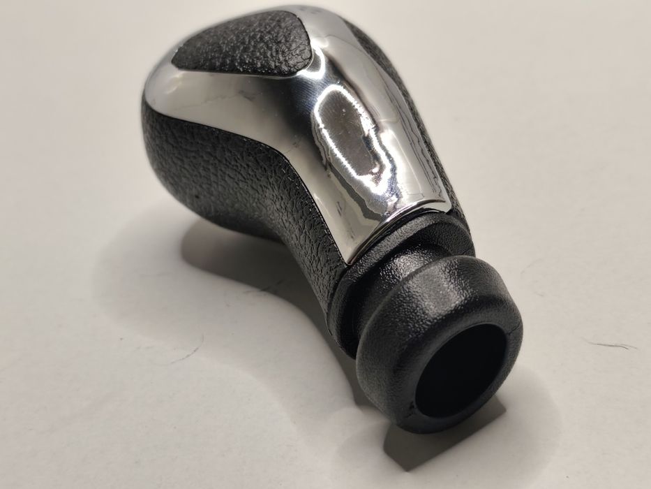 Manete Moca Manípulo Manopla Maçaneta Alavanca velocidades Peugeot Citroen Ergonómica Cromada Pele 6 Vel 307 308 508 3008 5008 C4 C5 Punho Novo