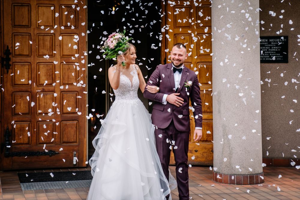 Przepiękna suknia ślubna