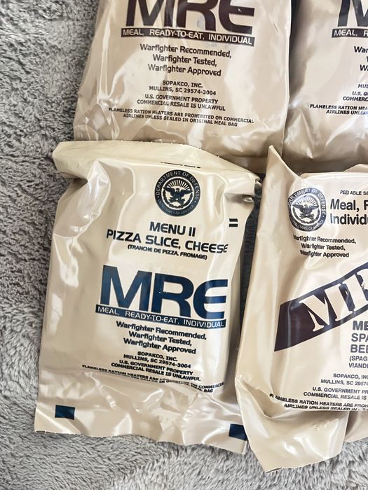 Amerykańskie racje MRE 5szt
