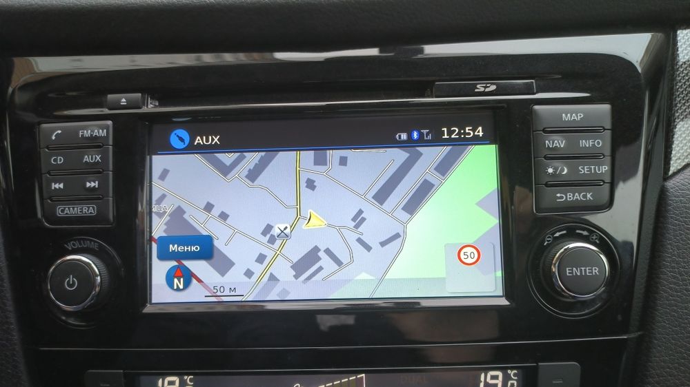 Навігація Ніссан Nissan connect 1, 2, 3  є Україна і Європа