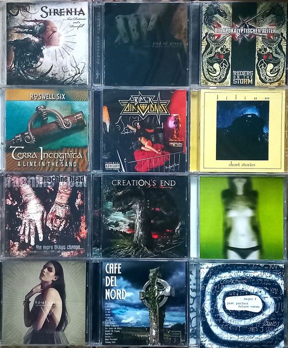 CD диски Sirenia, Jethro Tull , Alice Cooper и др. Лицензия-Фирма!