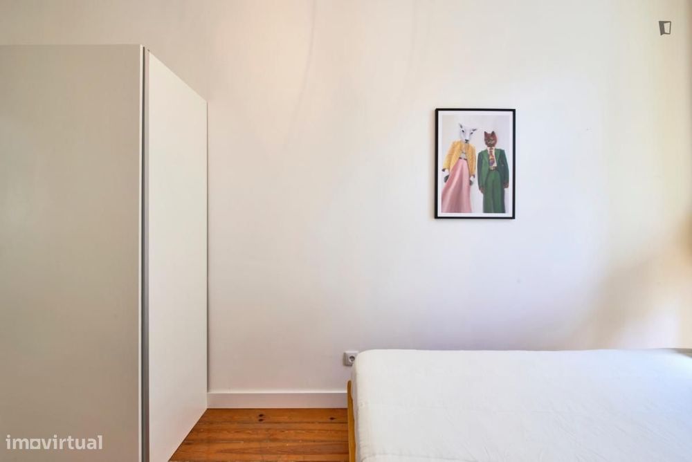 Quarto - localizado em Graça Lisbon