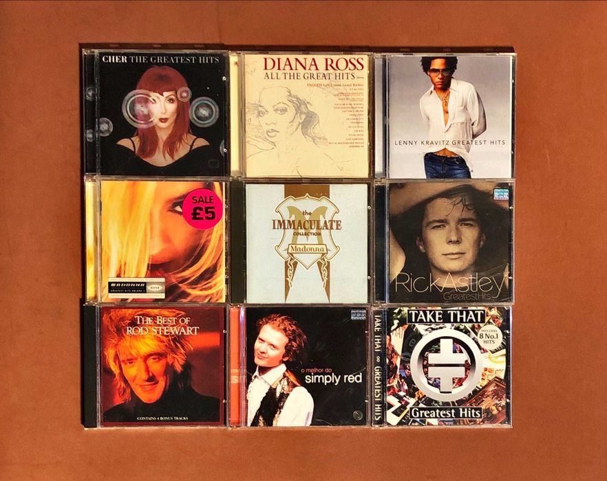 MUSICA CD ALBUM [6€ cada] Best Of Cher Lenny Diana Rick Rod Simply