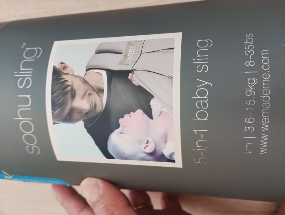 Sling 5 em 1 we made me azul turquesa