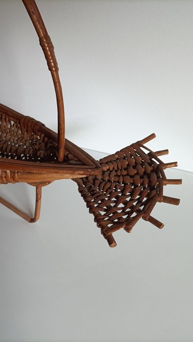 Cesta pato de rattan / vime