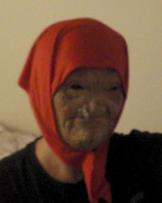 Maska imprezowa babcia z petem lateksowa