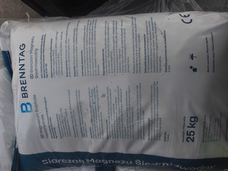 Siarczan Magnezu Siedmiowodny