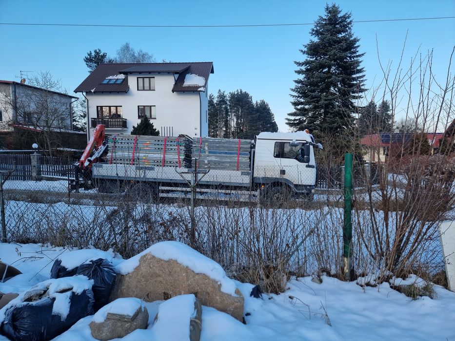 Transport HDS - materiały budowlane, rusztowania, szalunki, maszyny...