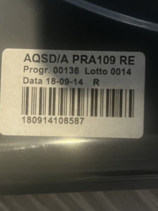 Запчасті до стіральной машини aqsd/A PRA109 RE