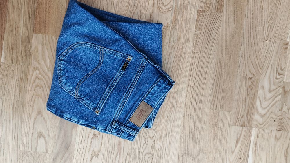 Spodnie jeans Lee damskie młodzieżowe dziewczęce W27 L33