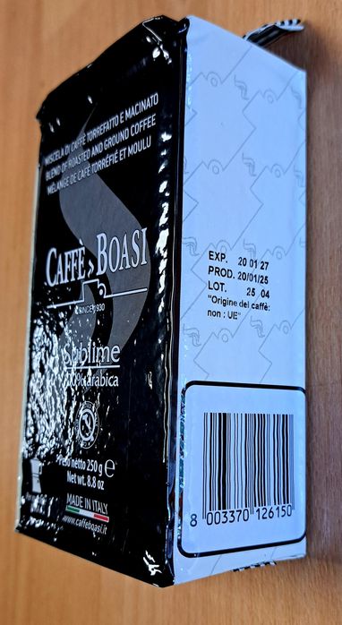 Kawa Mielona Boasi Sublime Zestaw 5 kg