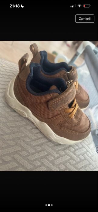 Jesienne buty niemowlece