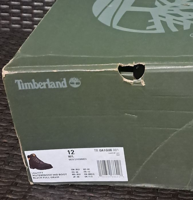 Черевики Timberland A1GU8 розмір 46 (30см)