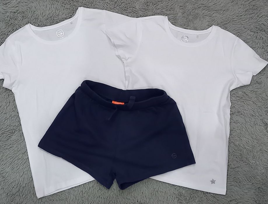 Zestaw spodenki+t-shirty nowe na w-f 146 Cool Club