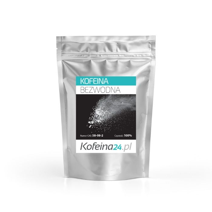 Kofeina bezwodna 1kg biały proszek