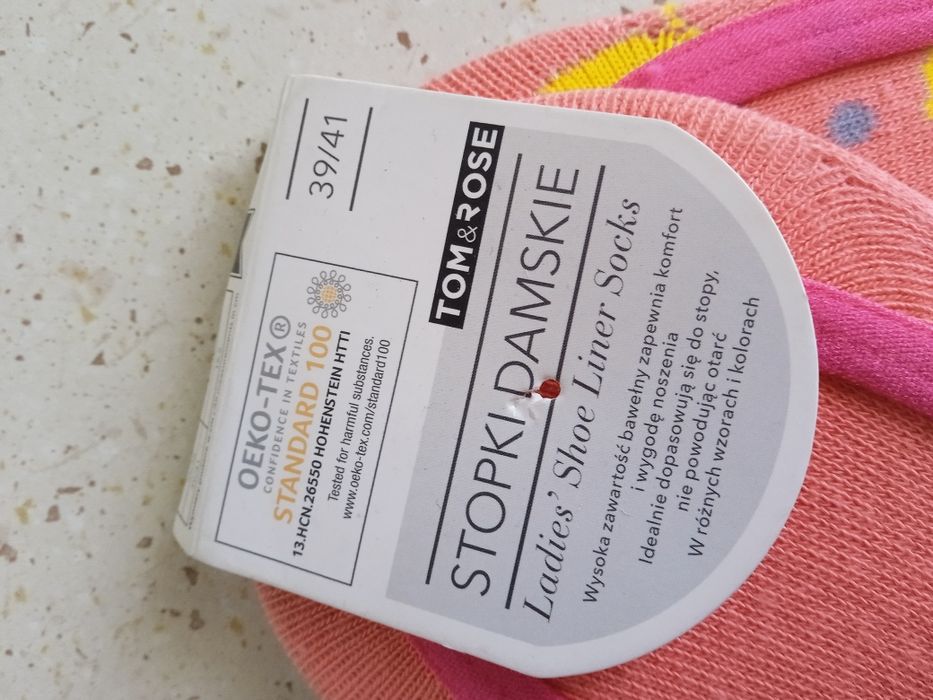 Nowa paczka stopek damskich rozmiar 39/41